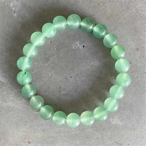 green aventurine crystal bracelet